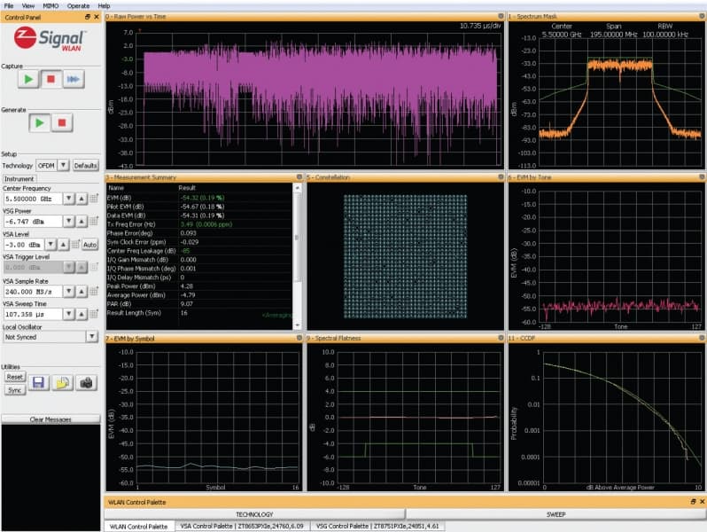 zSignal 802.11ax Software