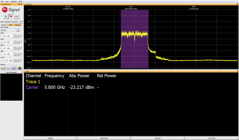 zSignal 802.11ax Software